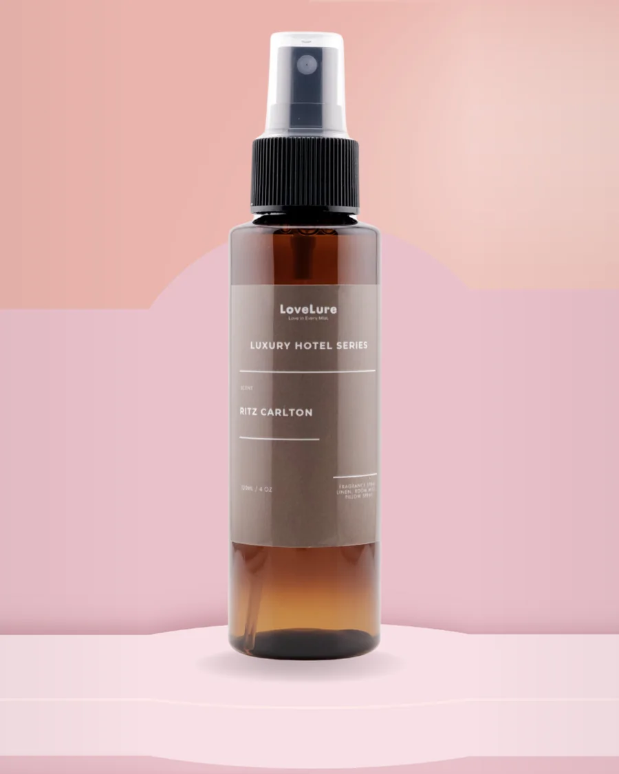LoveLure Luxury Hotel Series room spray, Ritz Carlton inspired scent